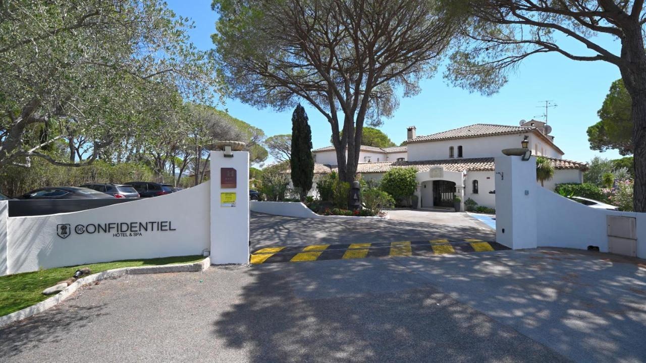 Le Confidentiel Hotel & Spa Saint-Raphaël Exterior foto